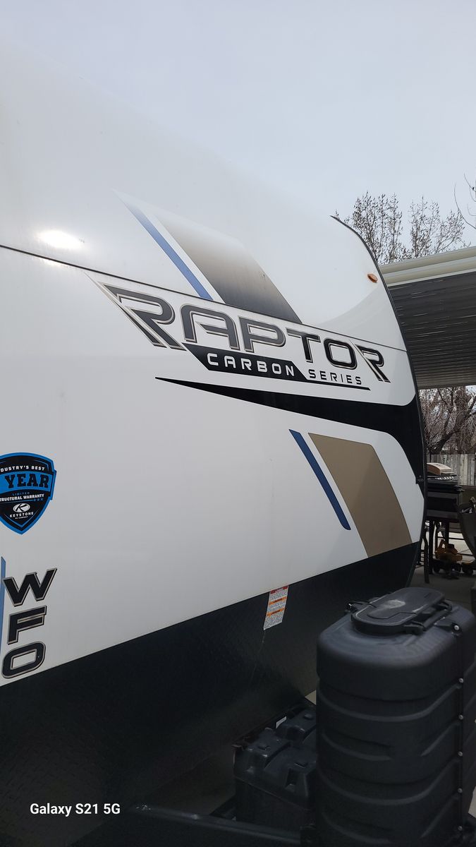 Raptor travel trailer