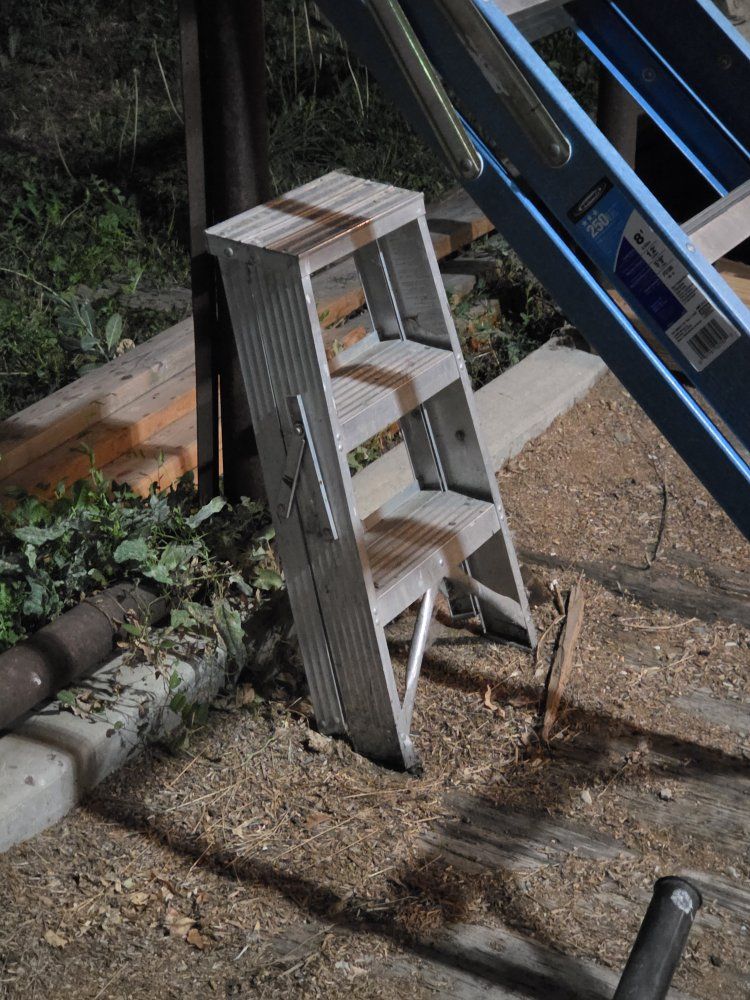 Aluminum 3-Step Folding Step Stool Ladder