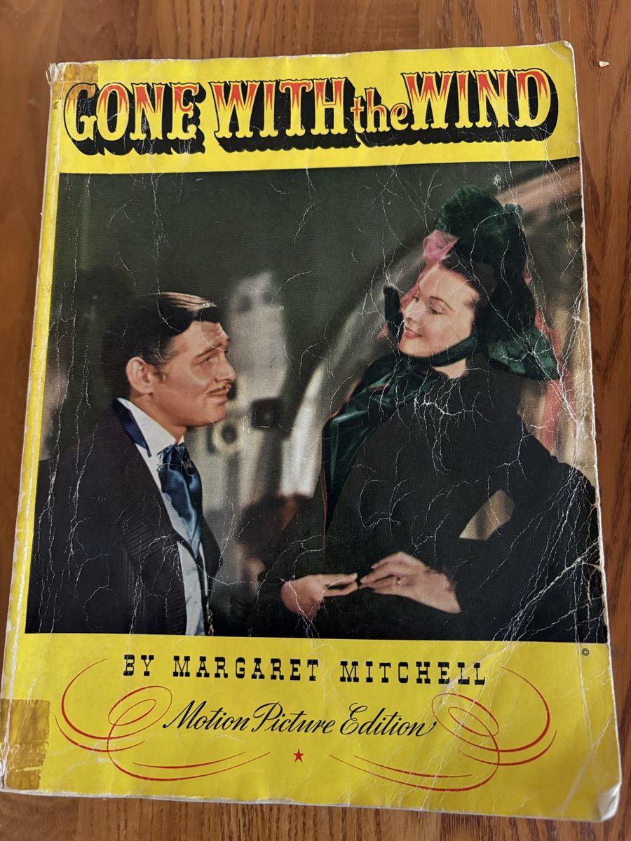 Gone with the Wind by Margaret Mitchell 1939 Motion Picture Edition