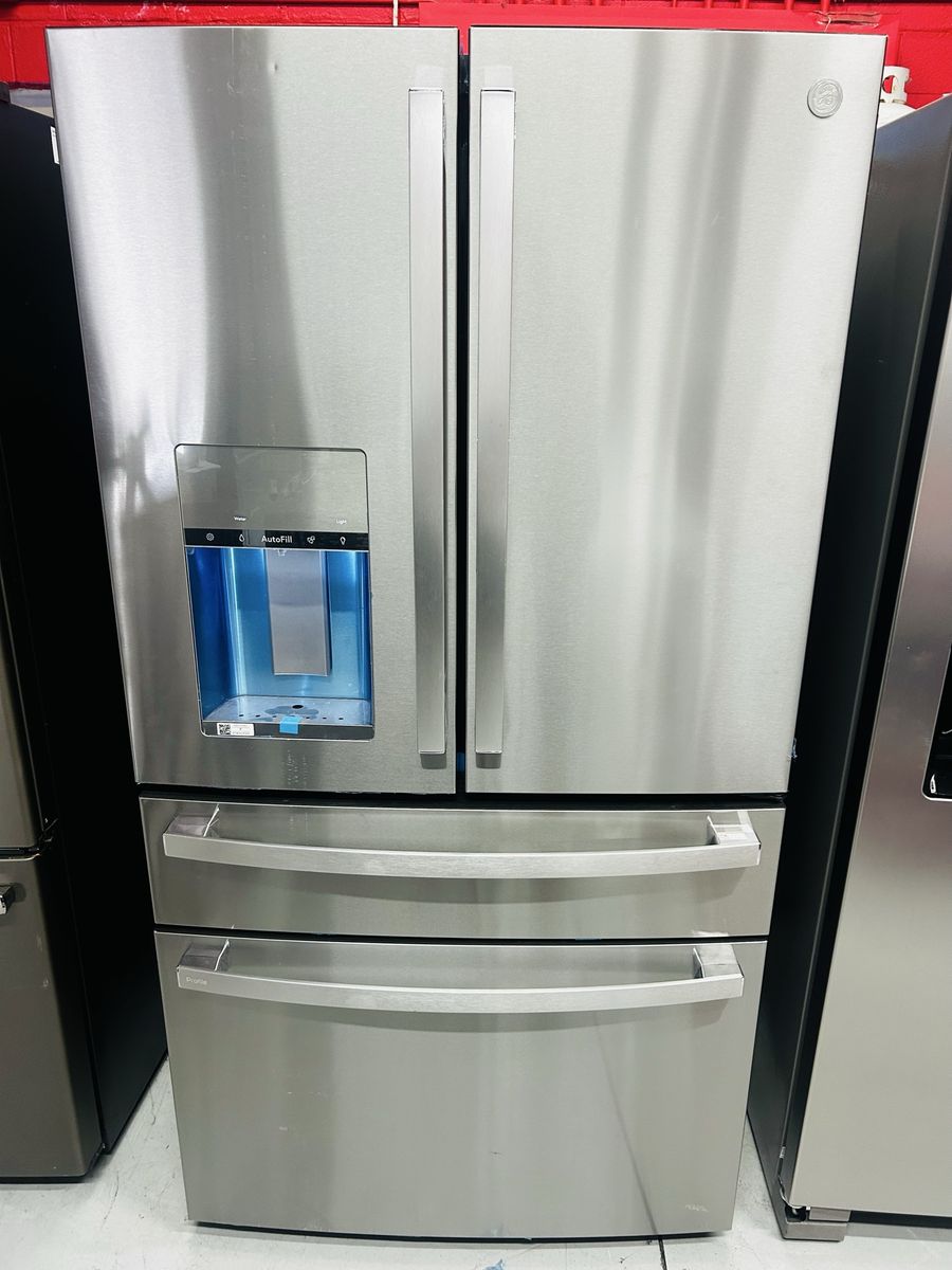 Ge Stainless Steel French 4 Door Refrigerator