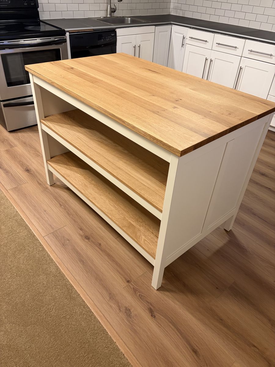 IKEA TORNVIKEN Kitchen Island – Excellent Condition