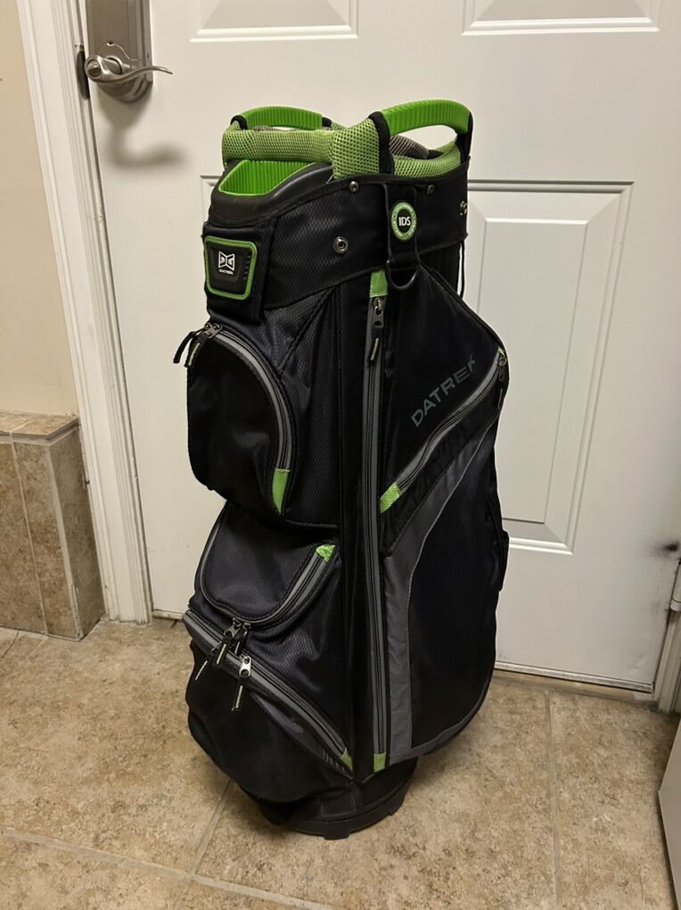 Super Light Datrek Golf Cart Bag - Divider Top