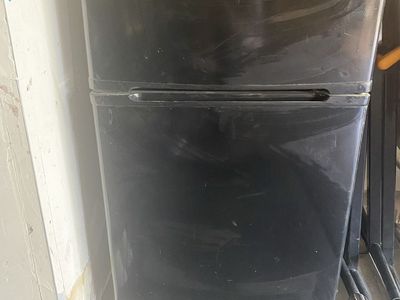 Avanti Black Mini Fridge with Top Freezer Compartment - Compact Refrigerator
