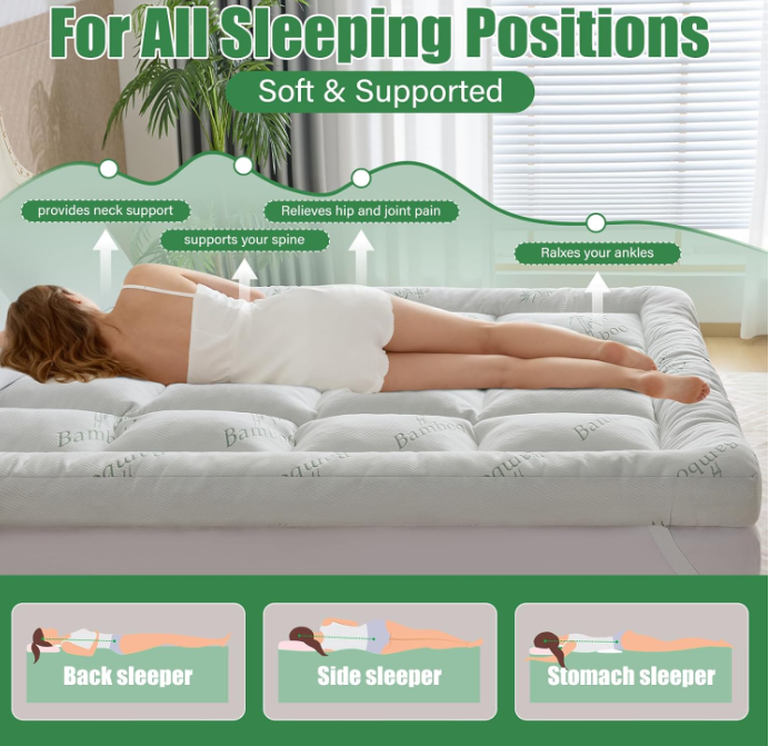 New in box 5 Inch Memory Foam Mattress Queen Size