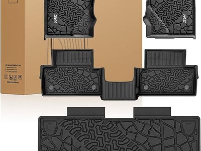 2021-2026 Fod Bronco 2 Door 3W All Weather TPE Floor Mats & Cargo Liner