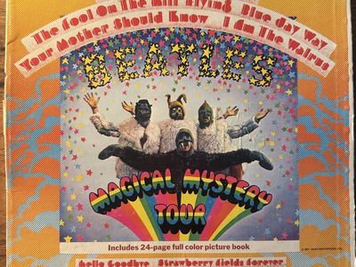 Beatles Magical Mystery Tour Vinyl Record Jackets