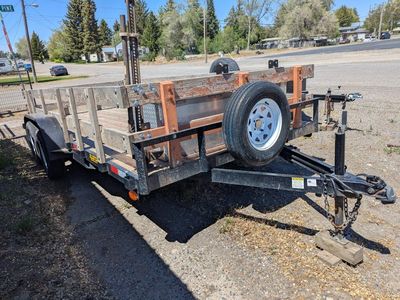 2019 Big Bubba's 7500 lb gvw car trailer