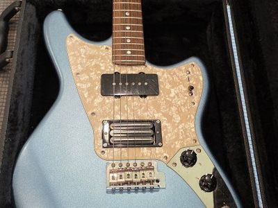 Rare, Fender Modern Player Marauder Electric Guitar, Lake Placid Blue