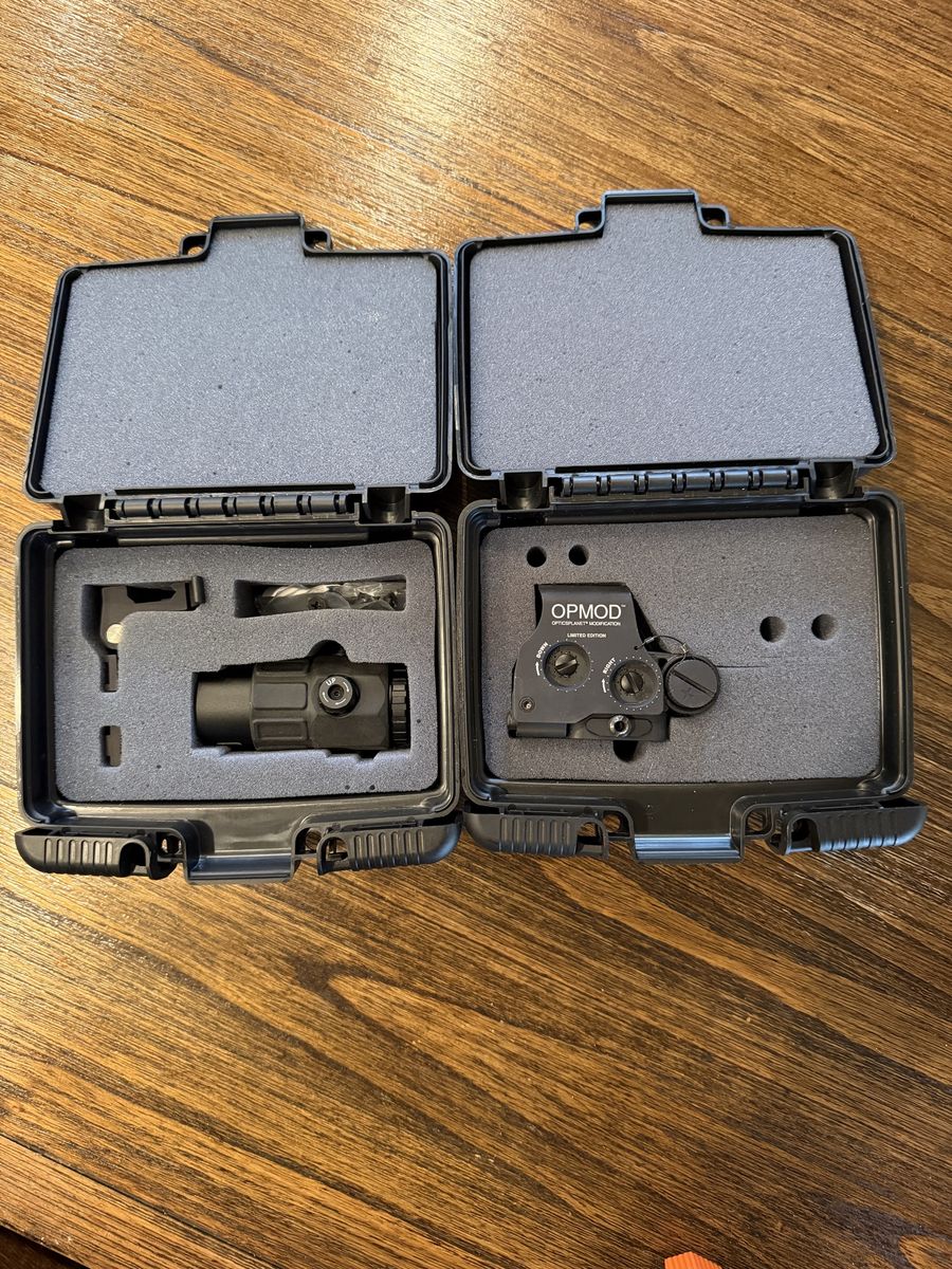 EOTech EXPS2-0 OPMOD Holographic Sight & G45.STS 5x Magnifier Combo