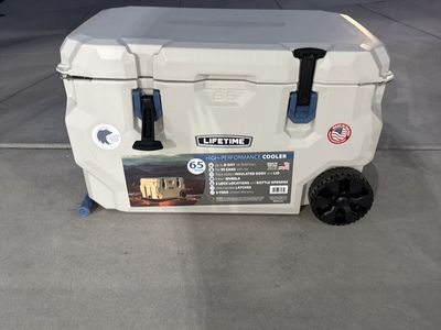 Lifetime 65 Cooler(Band New)