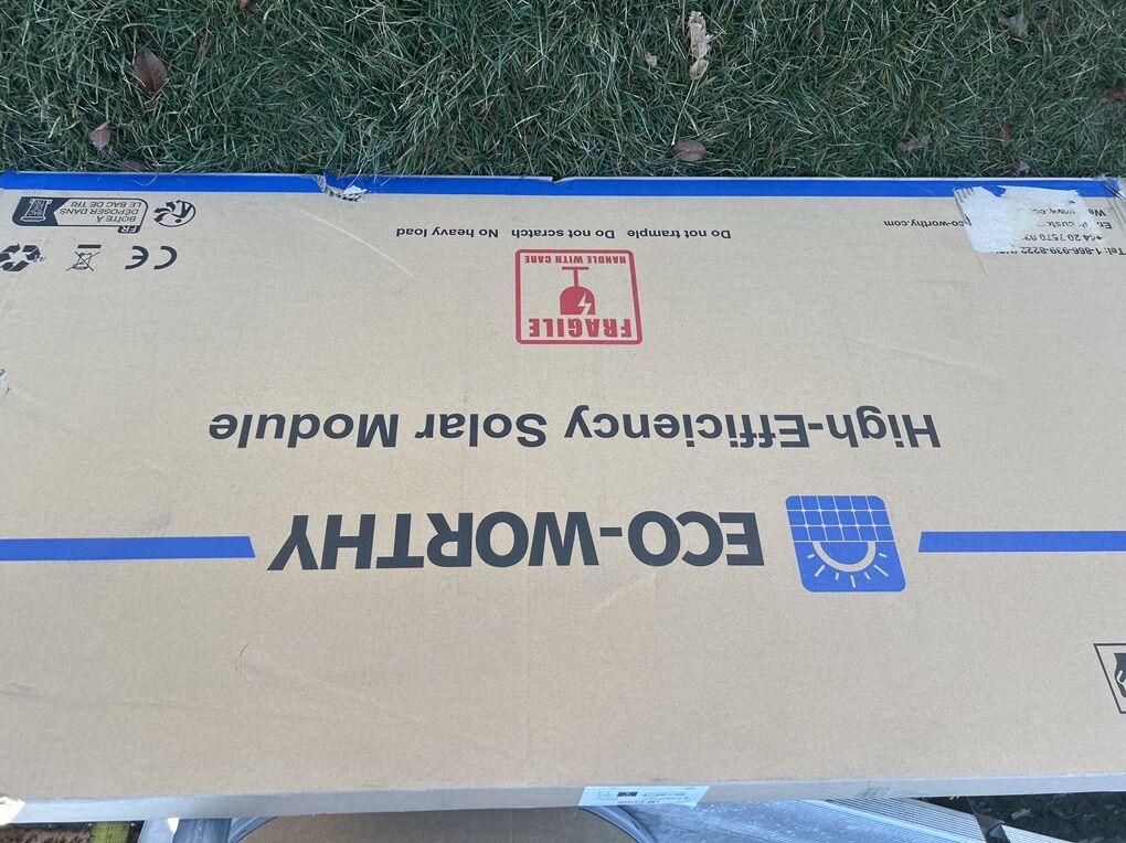 New Worthy 195 W 24 V Solar Panel