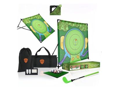 NEW-Battle Golf Portable Chipping Practice/Game