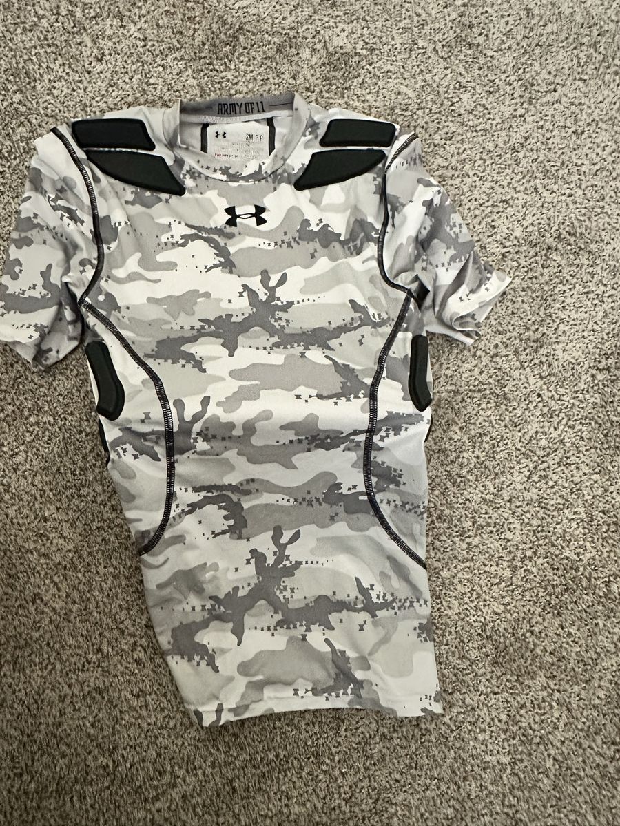 Under Armour HeatGear Padded Camo Compression Shirt