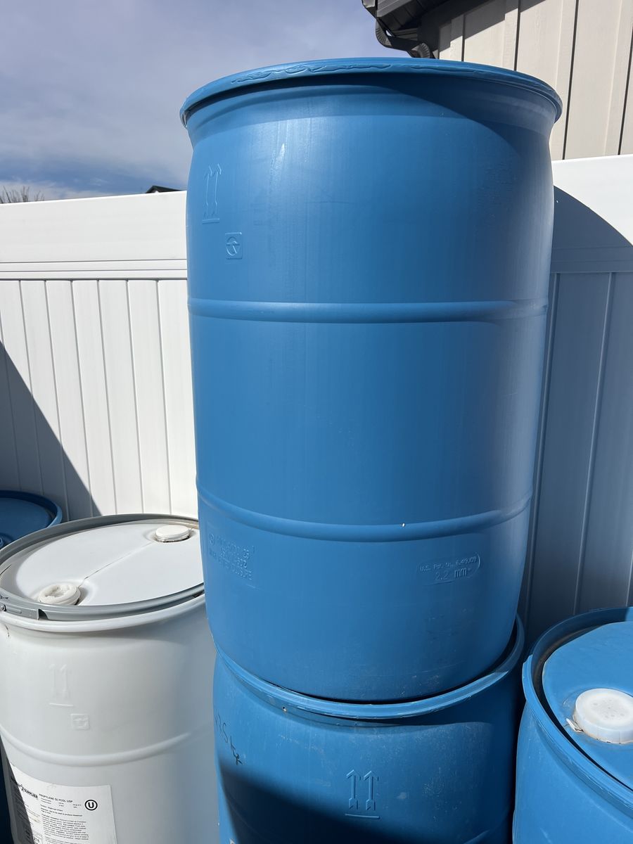 55 Gallon Barrels Food Grade