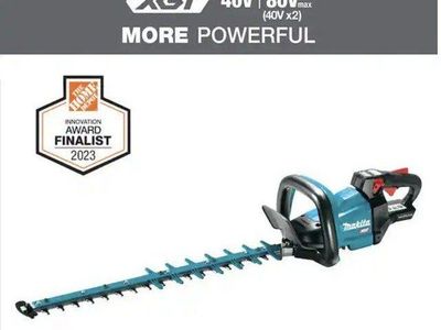 Makita XGT GHU02 40V Max (80V) 24" Brushless Cordless Dual Action Hedge Trimmer
