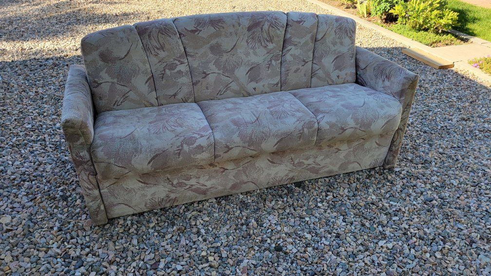 RV folding couch
