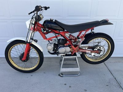 Trials bike