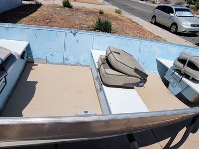 1975 12' Alum. Montgomery wards Sea King, 2019 15' Shorelander trl.,2021 mercry motor