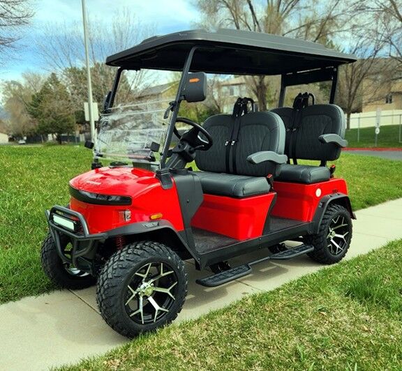 Christmas Deal! Scarlet Red 2025 Lifted Denago EV Nomad XL