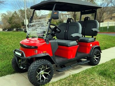 Christmas Deal! Scarlet Red 2025 Lifted Denago EV Nomad XL