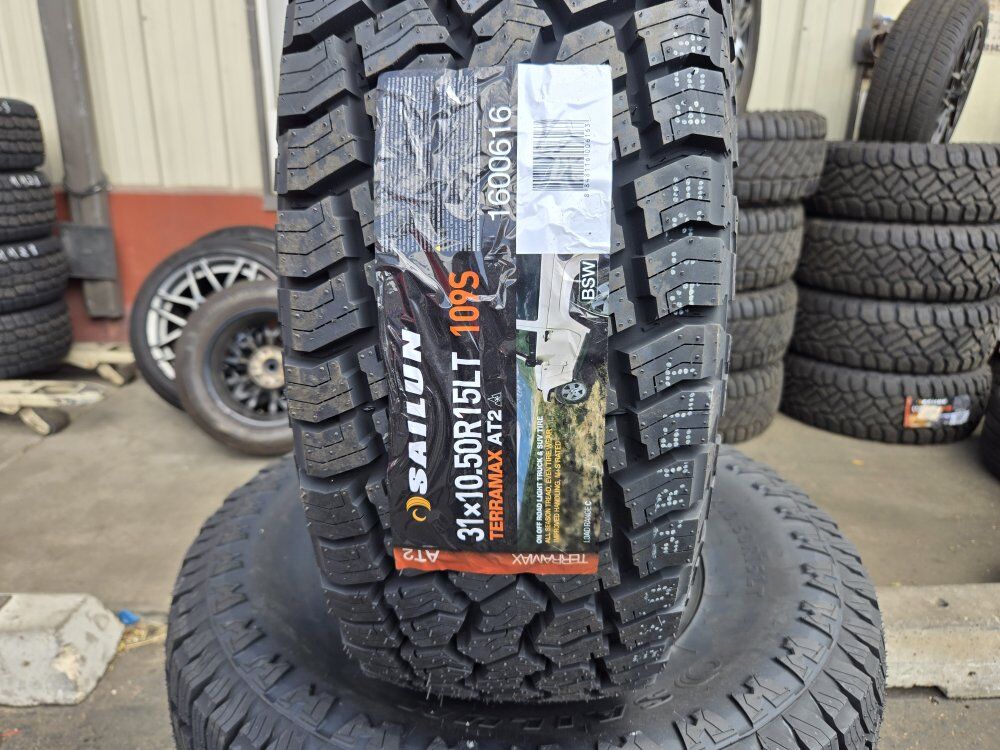 SET 31X10.50R15LT SAILUN TERRAMAX AT2