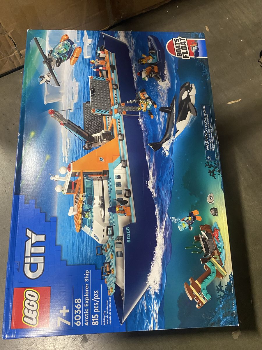 LEGO City Arctic Explorer Ship Set (60368) - 815 Pieces