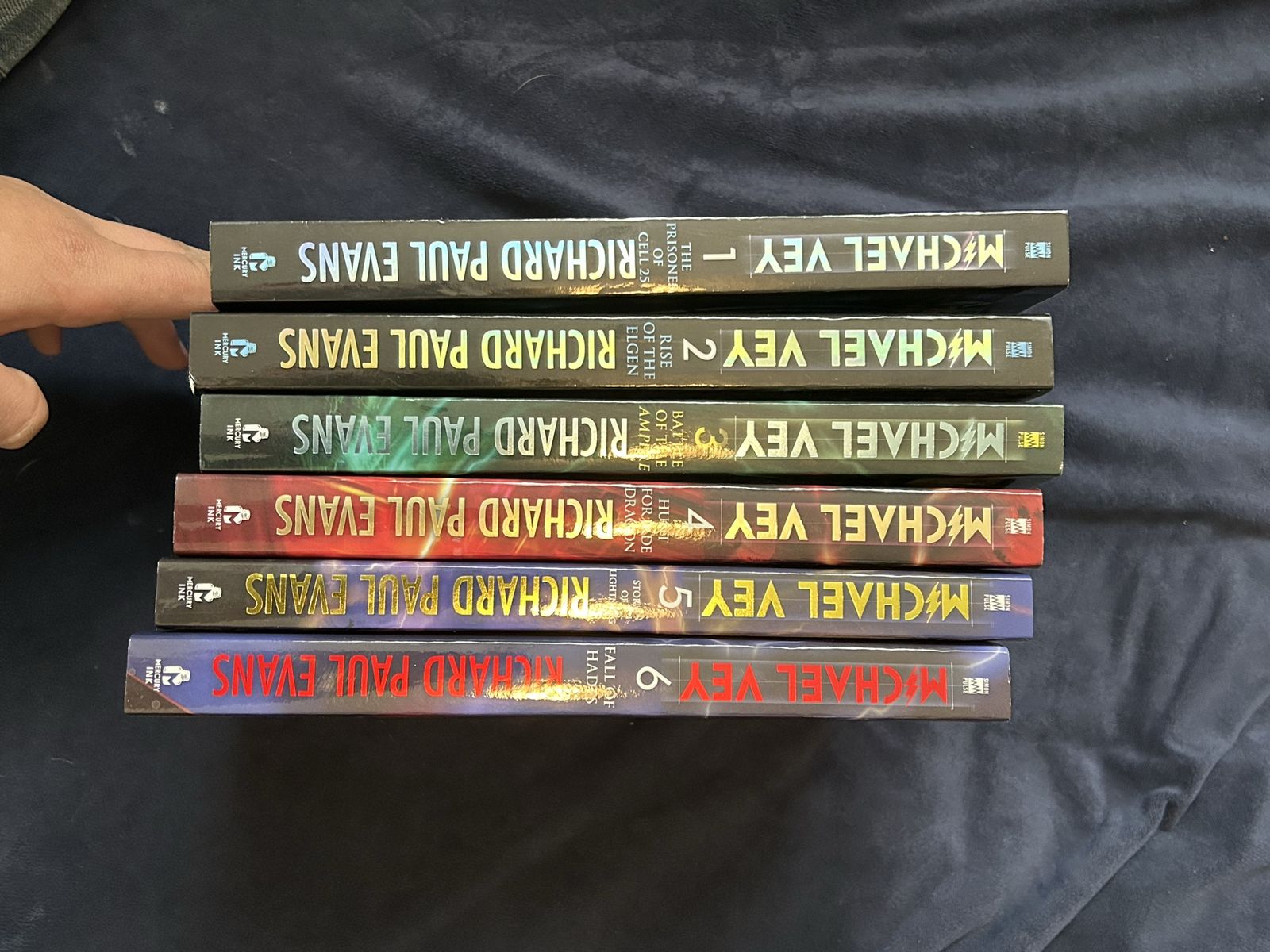 Complete set Michael Vey books