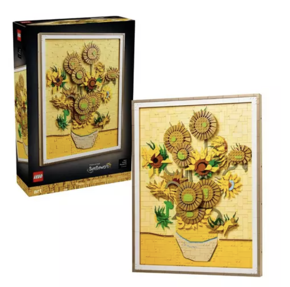 LEGO legos Art Vincent Van Gogh Sunflowers 31215 Building Set and the Starry night NEW