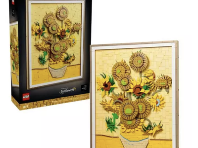 LEGO legos Art Vincent Van Gogh Sunflowers 31215 Building Set and the Starry night NEW