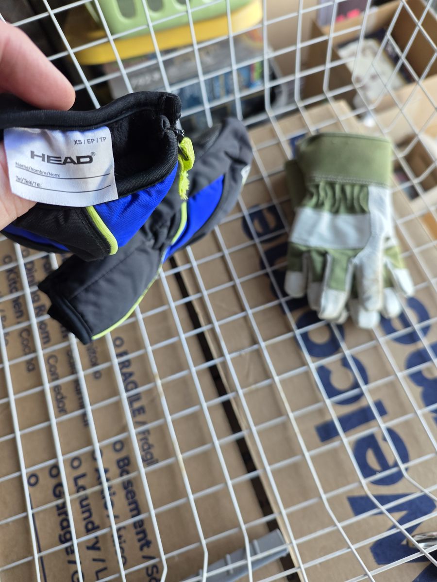 Kids Winter mittens and garden gloves