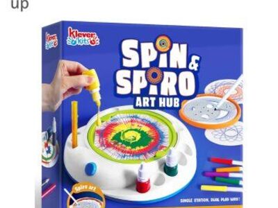 New in Box! Spin Art Kit