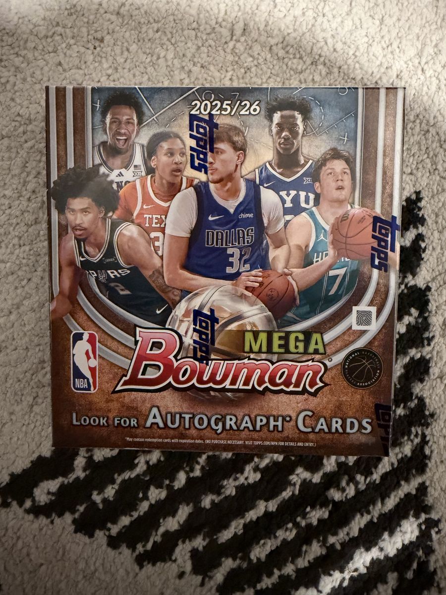 Topps Bowman Mega Box 2025/26 NBA Basketball