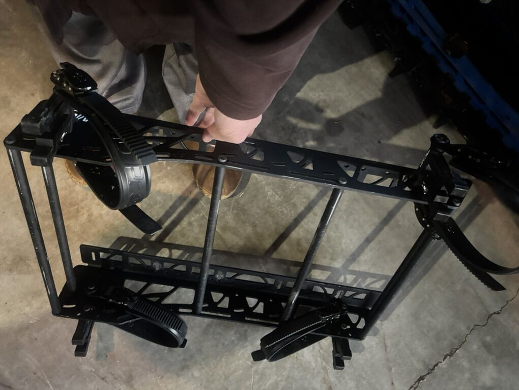 MOPRO ski board rack snowmobike polaris axys