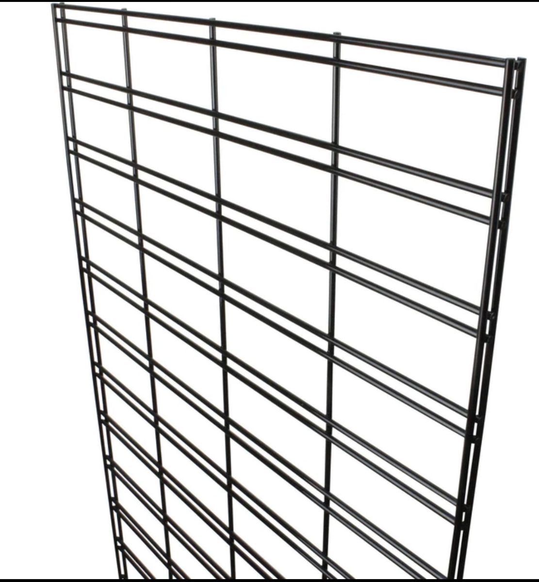 Black Wire Gridwall Panels