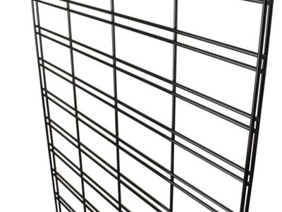 Black Wire Gridwall Panels