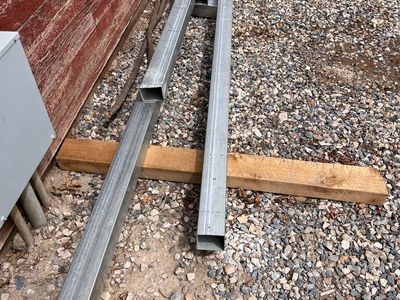 Galvanized Steel Square Tubing Metal 4”