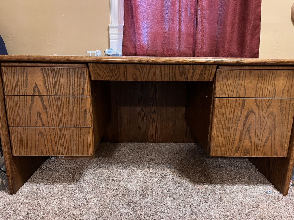 Solid Wood Desk