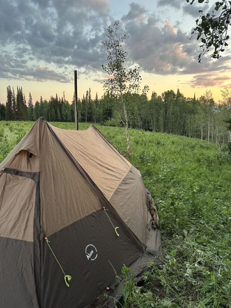 Luxe Twin Peak Shelter Hot Tent
