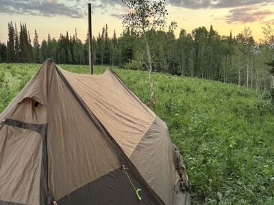 Luxe Twin Peak Shelter Hot Tent