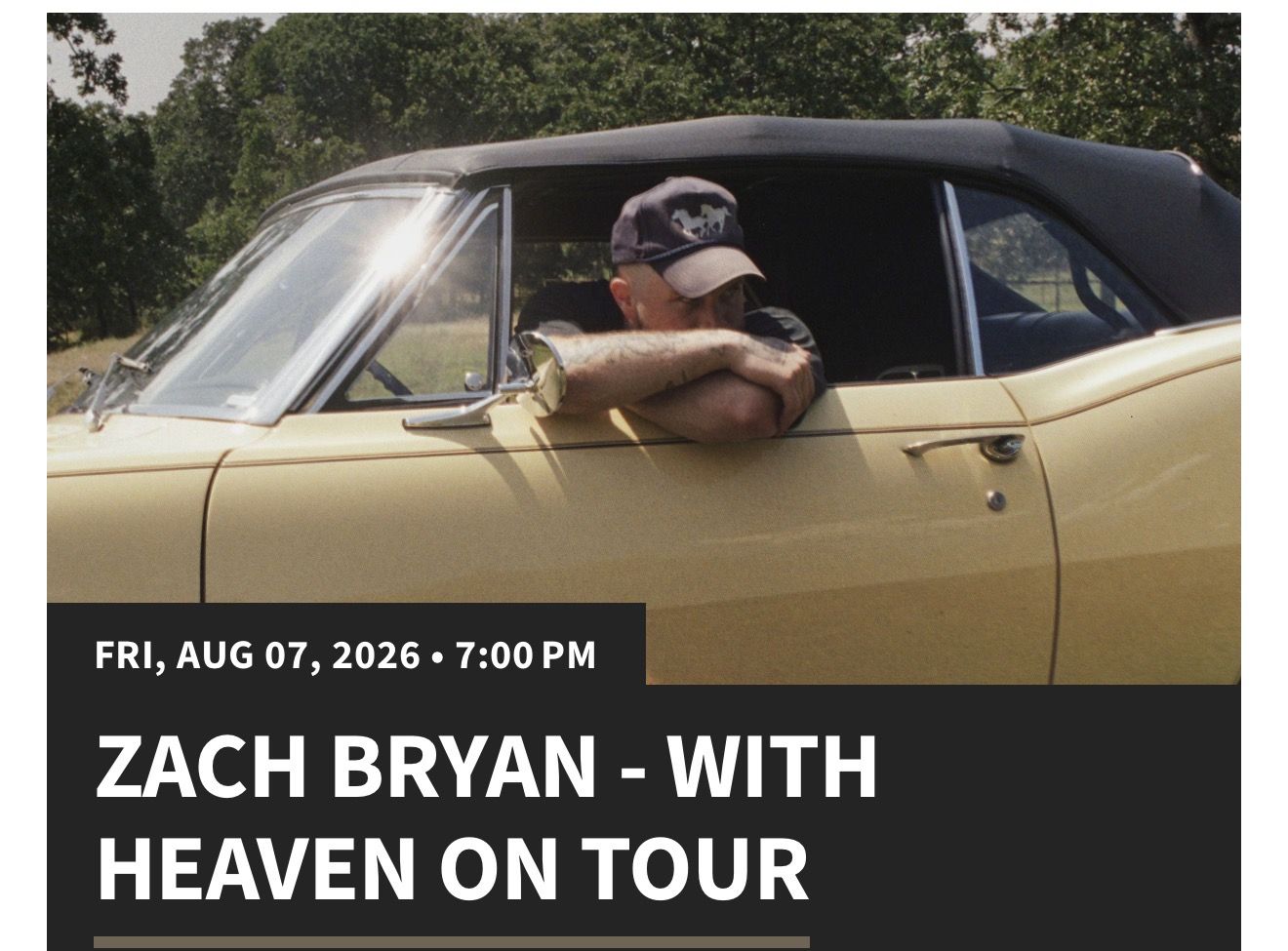 Zach Bryan Tickets