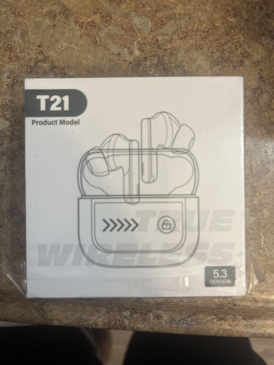 T21 True Wireless Earbuds Bluetooth 5.3 Version - New in Box