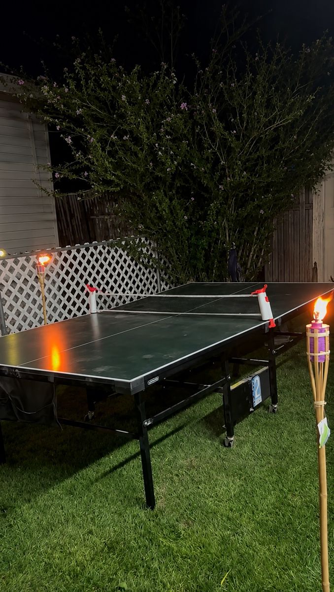 Tennis table and pennTable Tennis Net Set - Portable Retractable Net