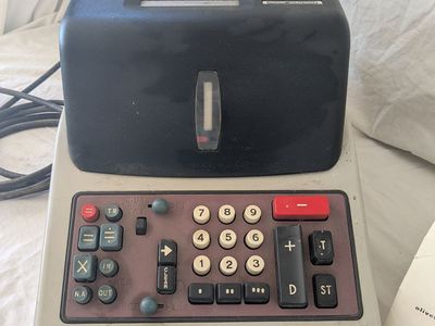 $50 OBO - Vintage Olivetti-Underwood Adding Machine