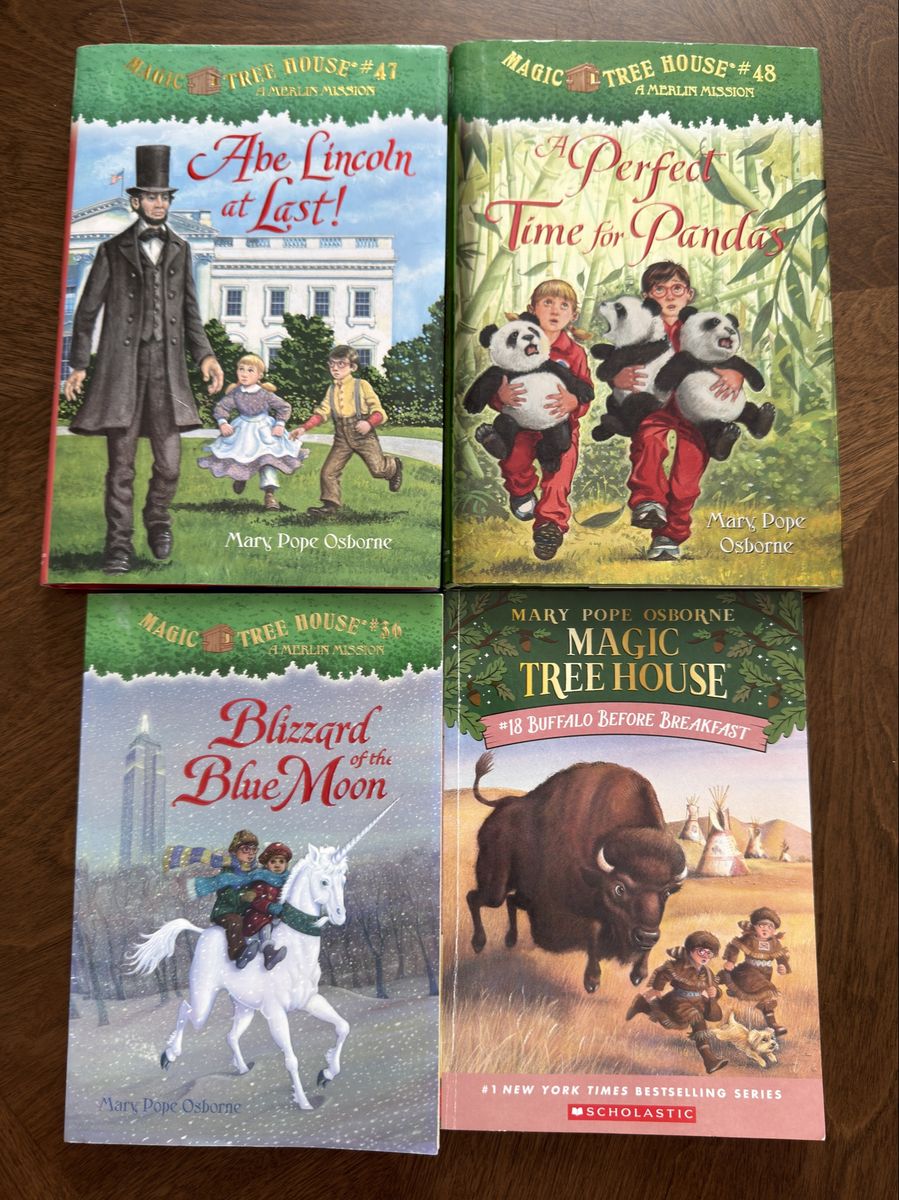 Magic Tree House - 4 books