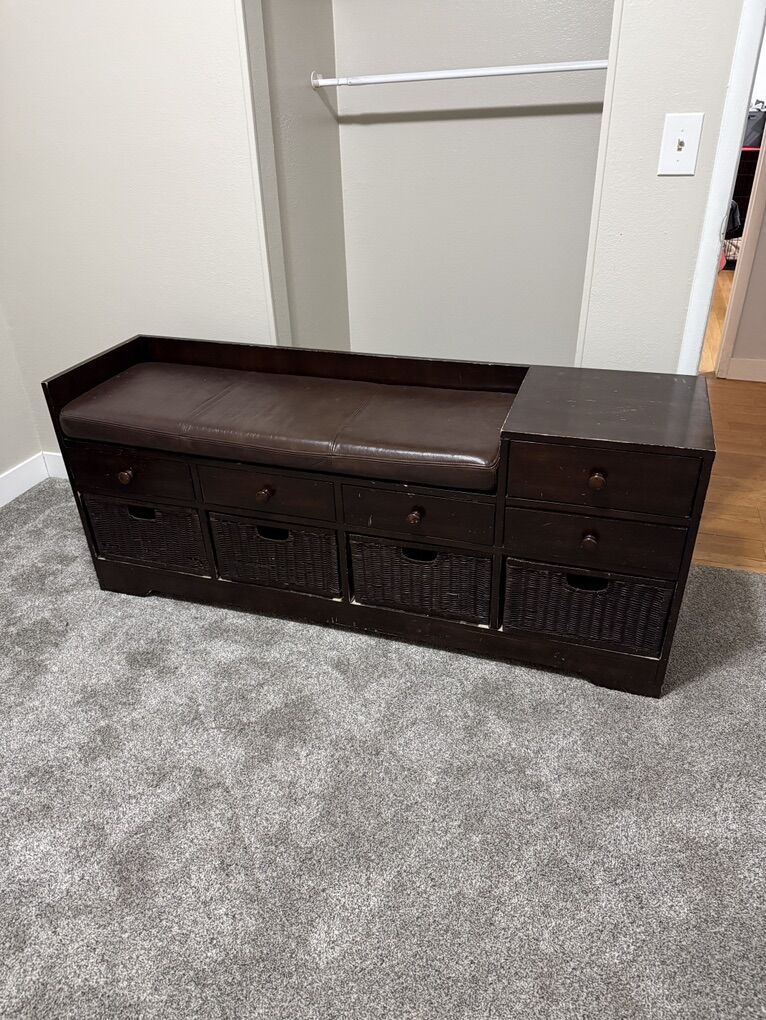 End Of Bed Bench With Storage