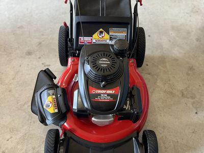 Troy-Bilt TB130 21" Push Lawn Mower with Honda GCV Engine - Excellent Condition