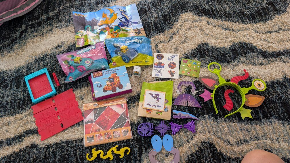 Huge lot of Wendy's 2021 and older toys.
Includes