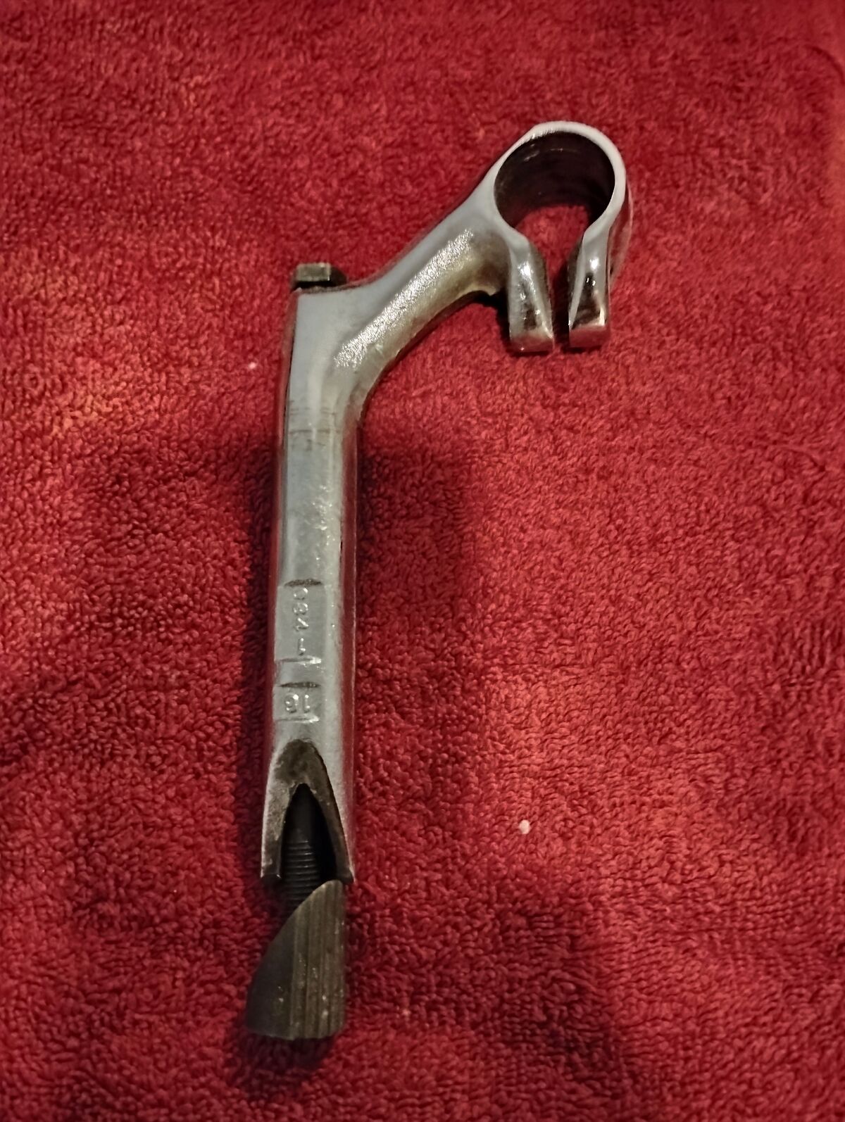 Vintage Schwinn bicycle goosenecks,pedals and miscellaneous parts