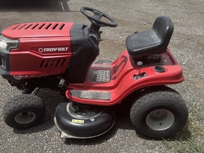 Ryan Riding Lawn Mower, 42-Inch Deck, 7-Speed