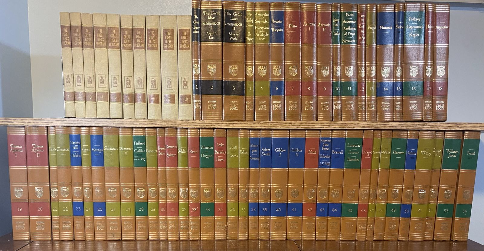 Great Books of the Western World - Full Set Plus 10 bonus study books